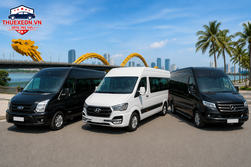 Thuê xe 16 chỗ Đà Nẵng: Transit – Solati đời mới cho đoàn | Thuexedn.vn 2 Thuexedn.vn cung cấp đa dạng các dòng xe cho đoàn công ty, du lịch...