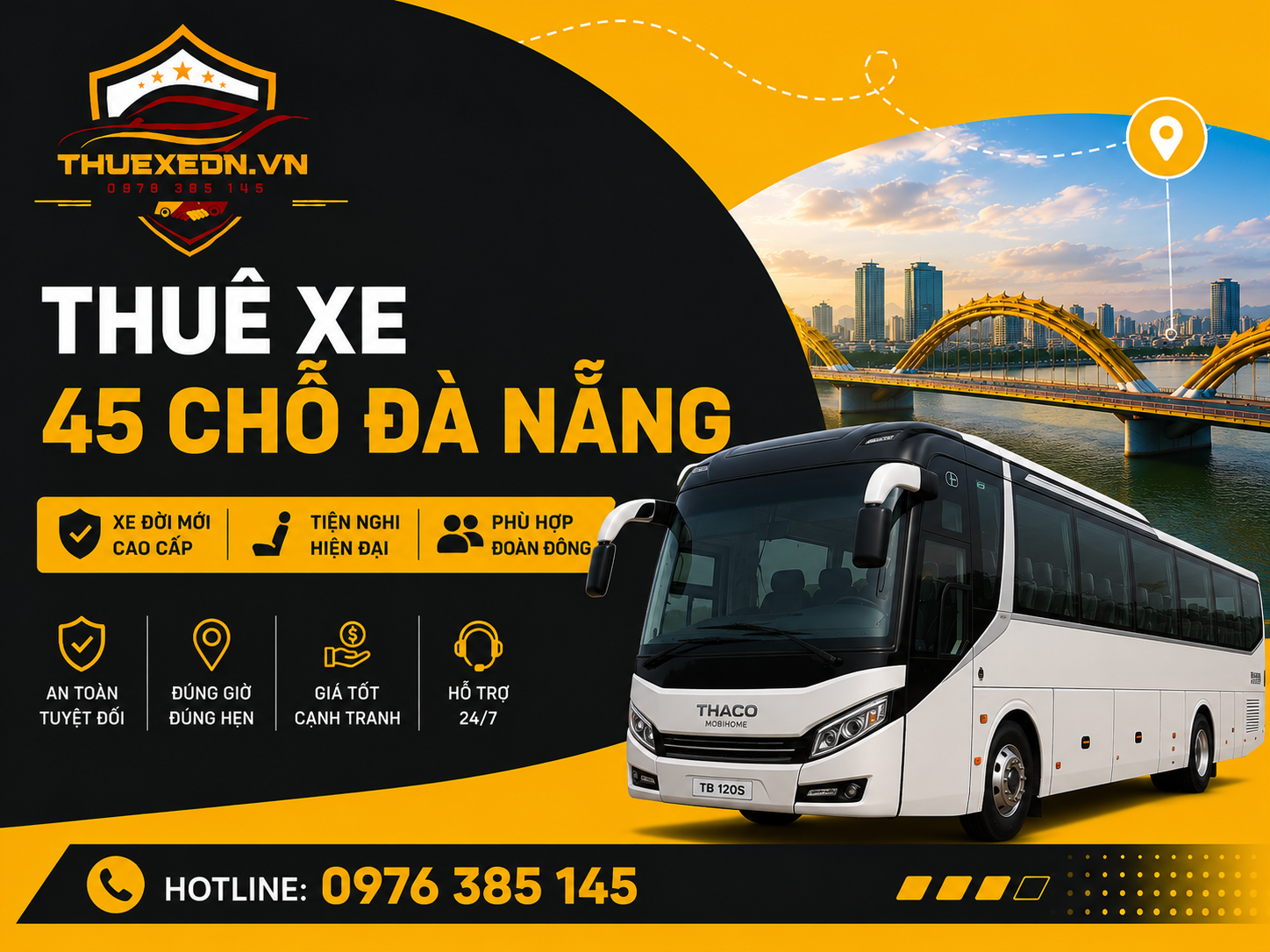 Thue Xe 45 Cho Da Nang